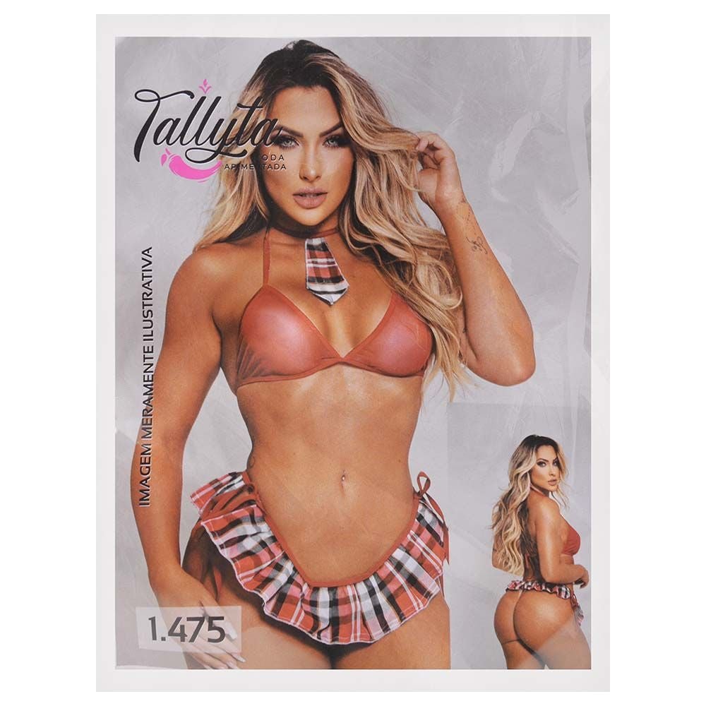 Fantasia Sensual Colegial Sexy Tallyta