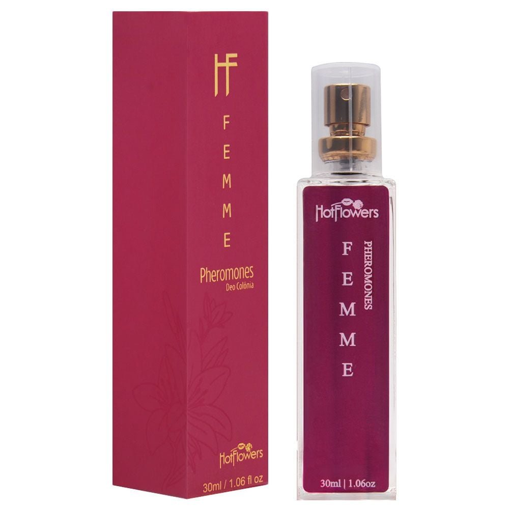 Femme Perfume Pheromones Feminino 30ml Hot Flowers