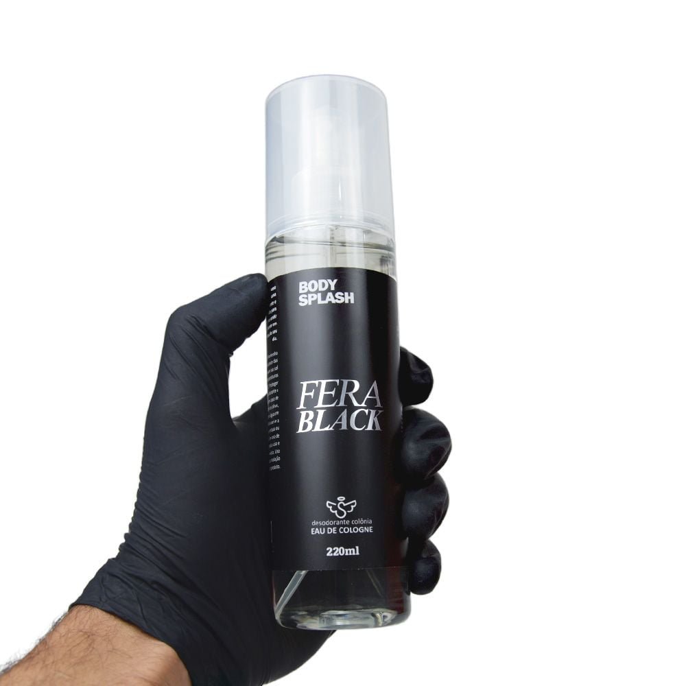 Fera Black Body Splash Masculino 220ml Segred Love