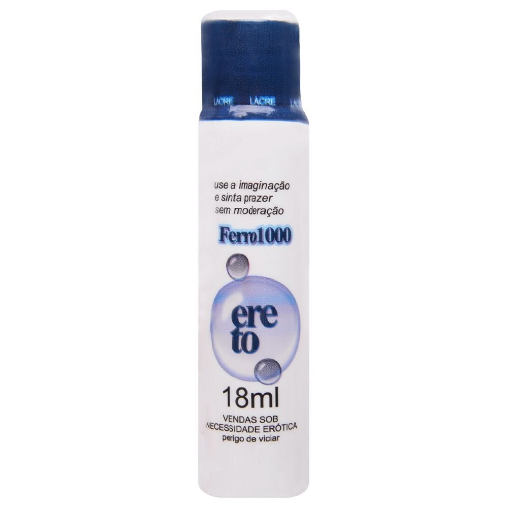Ferro 1000 Ereto Gel Masculino 18ml Segred Love