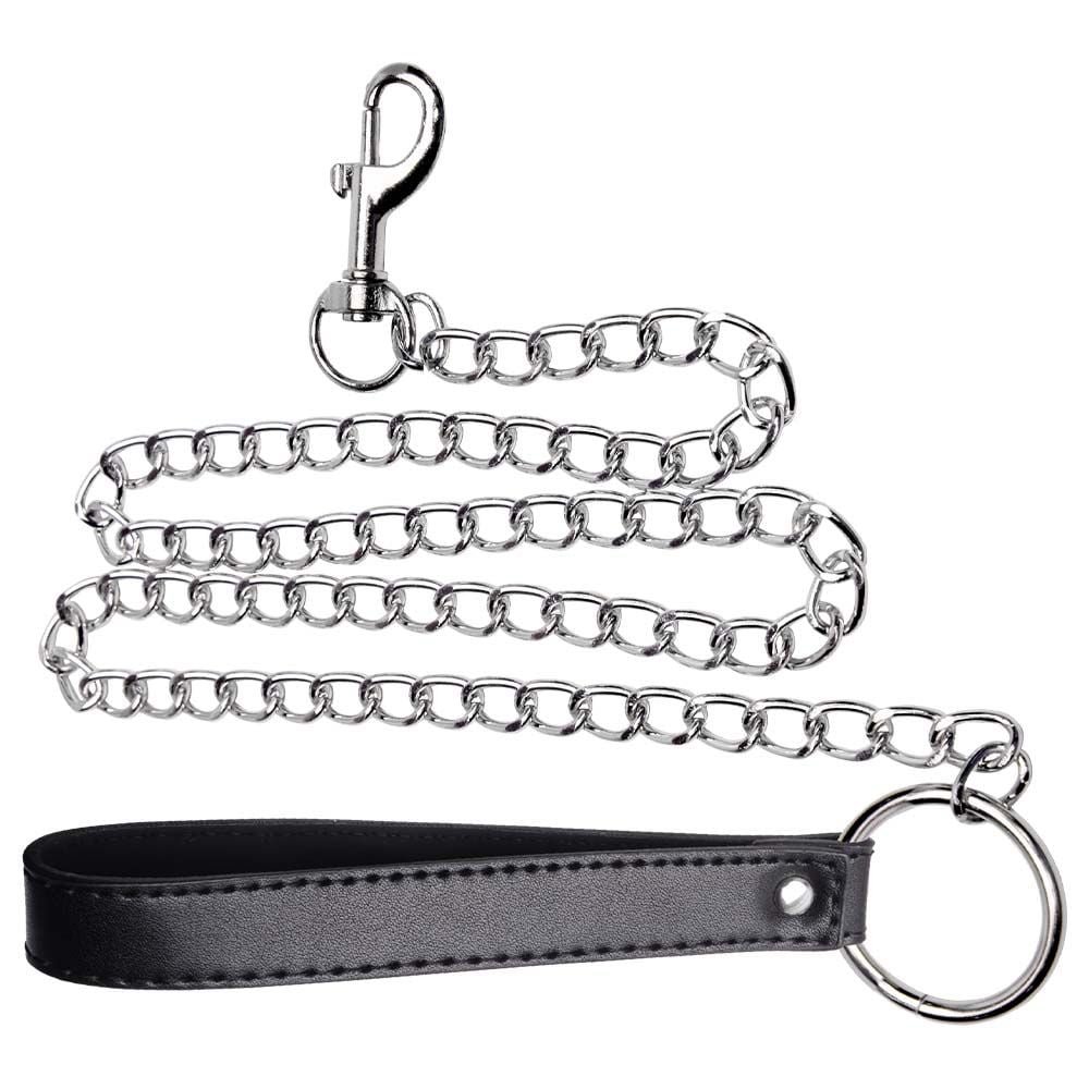 Fetich Bondage Coleira Guia Corrente Sexy Import