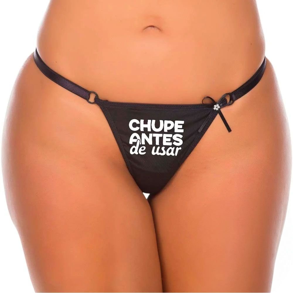 Fio Dental Chupe Antes De Usar Pimenta Sexy