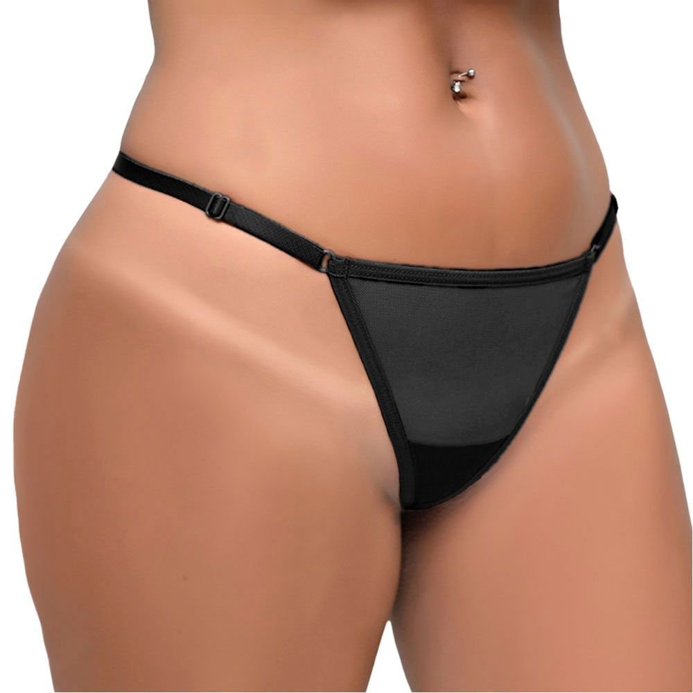 Fio Dental Frase Brilha No Escuro Preto Yaffa