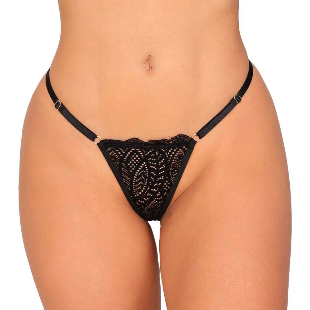 Fio Dental Renda Jóia Cereja Bumbum Tallyta
