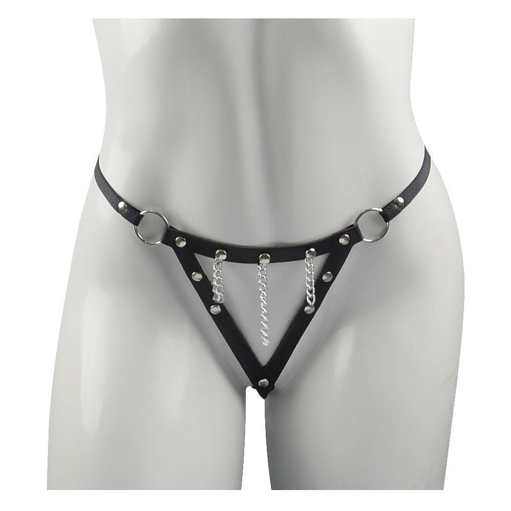 Fio Dental Sado Corrente Pendurada Dominatrixxx