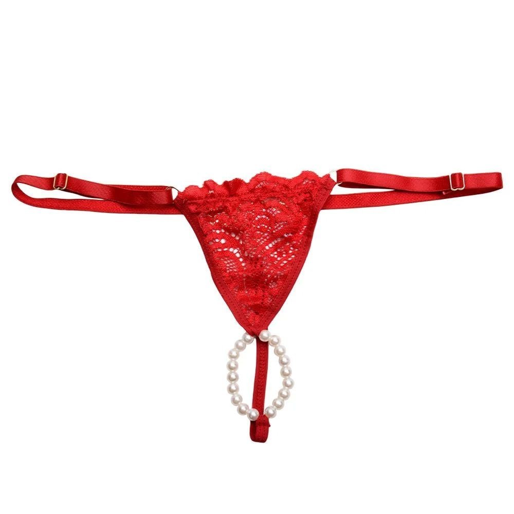 Fio Dental Tailandesa Vermelho Strass Frases Tallyta