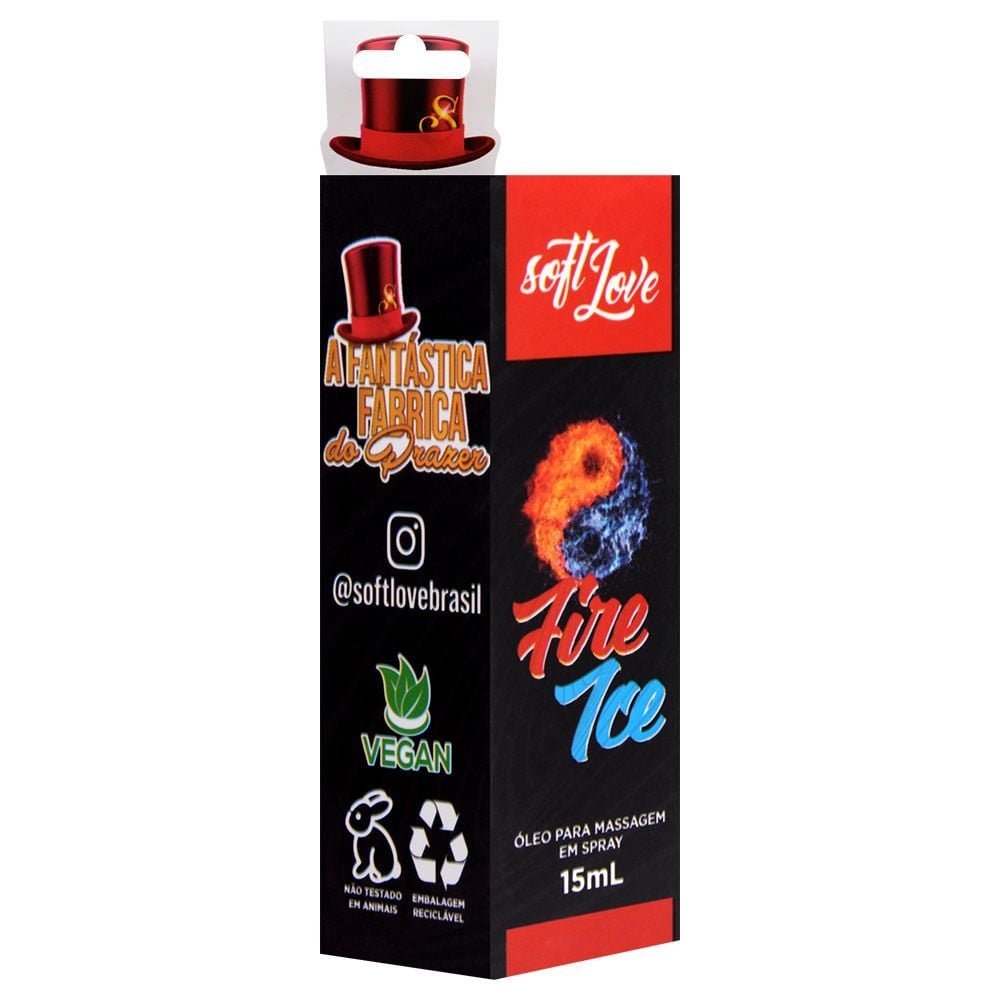 Fire Ice Jatos Excitante Unissex 15ml Soft Love