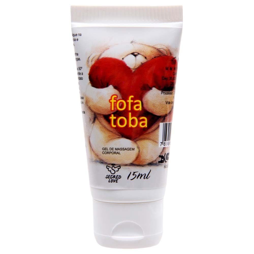 Fofa Toba Excitante Anal 15ml Segred Love