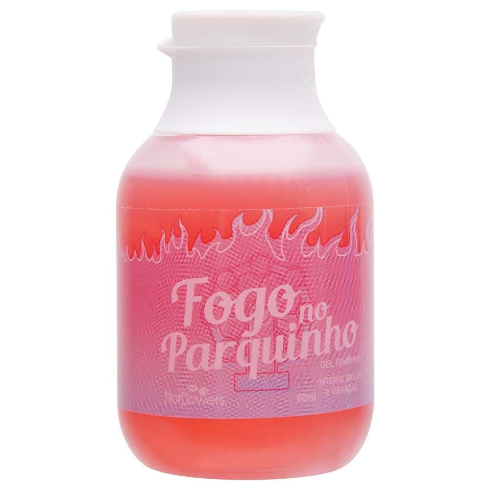 Fogo No Parquinho Gel Orgasmo 60ml Hot Flowers