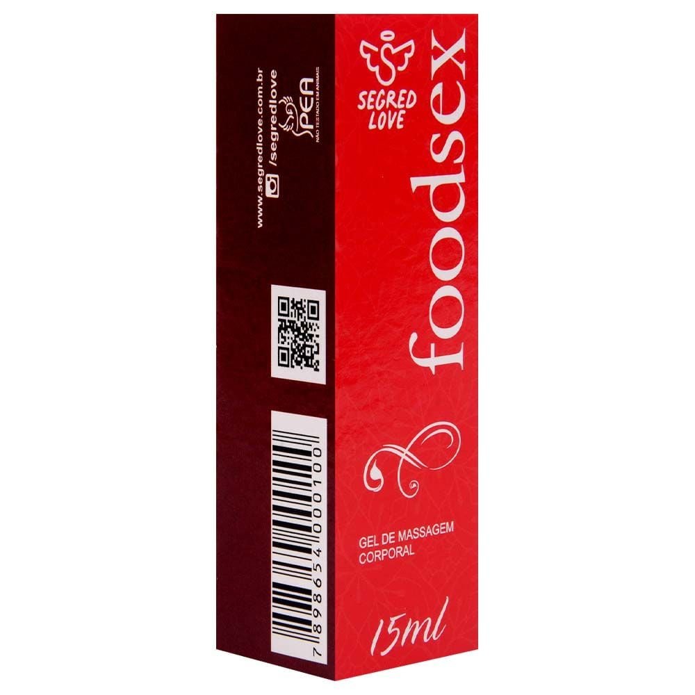 Foodsex Gel Beijável Hot Ice 15ml Segred Love