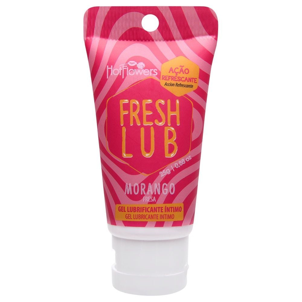 Fresh Lub Lubrificante Beijável 25g Hot Flowers
