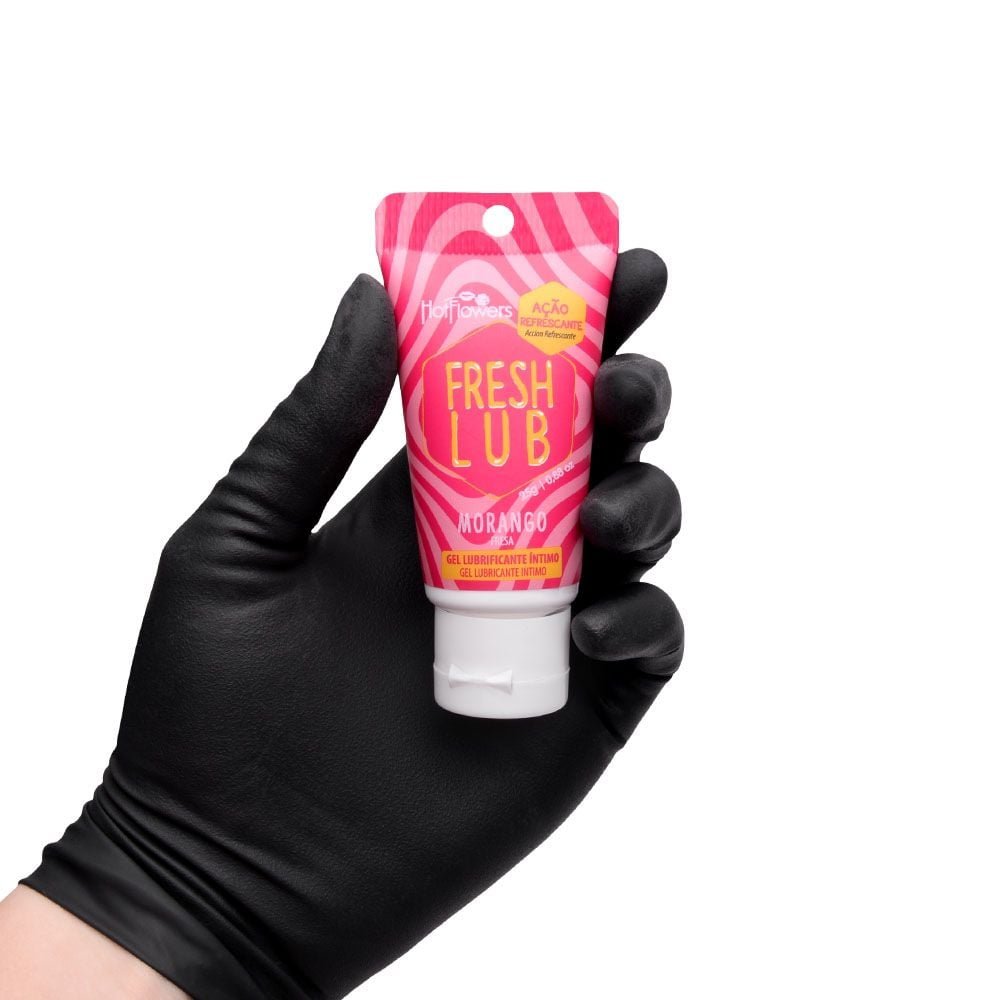 Fresh Lub Lubrificante Beijável 25g Hot Flowers