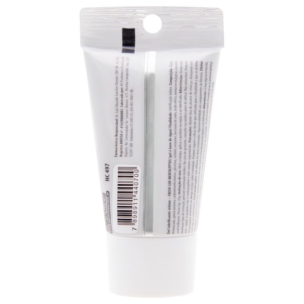Fresh Lub Lubrificante Beijável 25g Hot Flowers