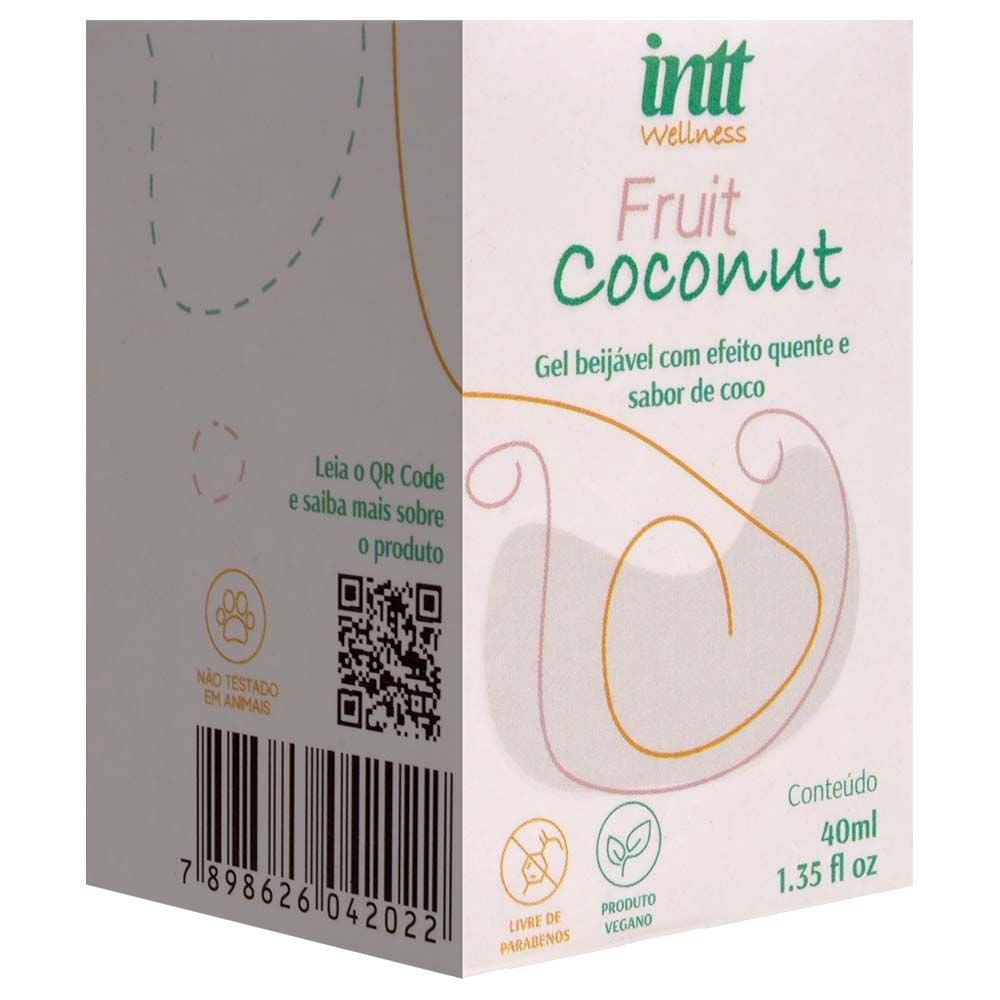 Fruit Coconut Intt Wellness Efeito Hot 40g Intt