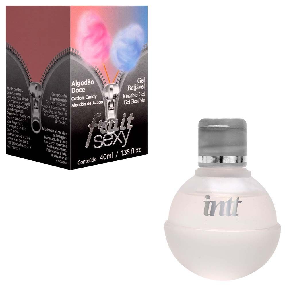 Fruit Sexy Gel Beijável Saborizado 40g Intt