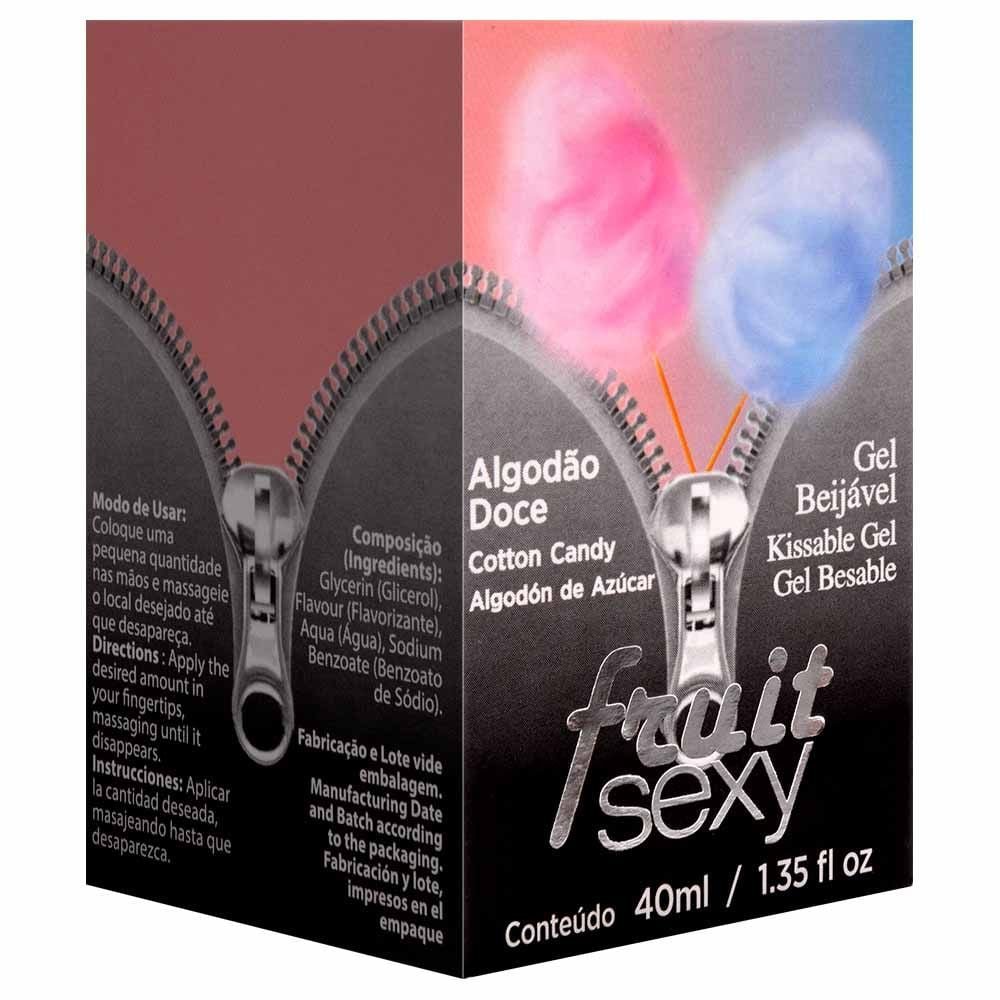 Fruit Sexy Gel Beijável Saborizado 40g Intt