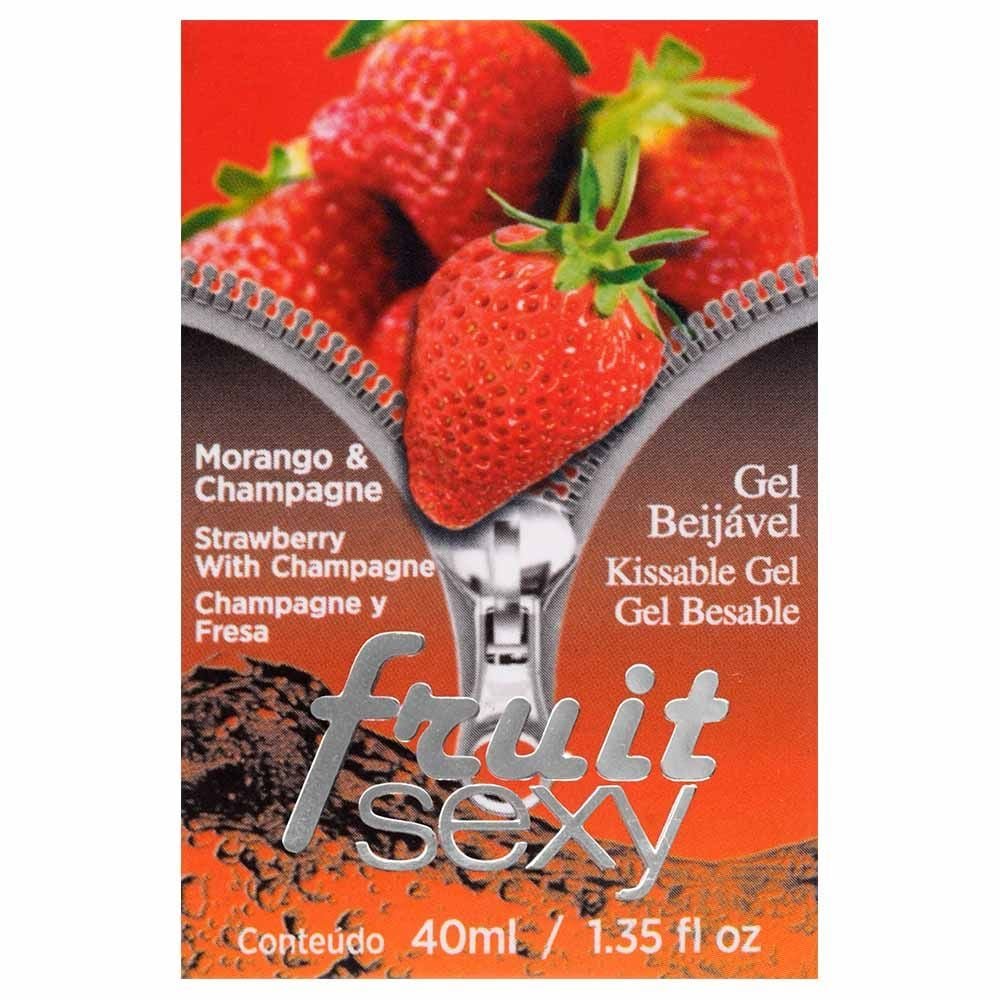 Fruit Sexy Gel Beijável Saborizado 40g Intt