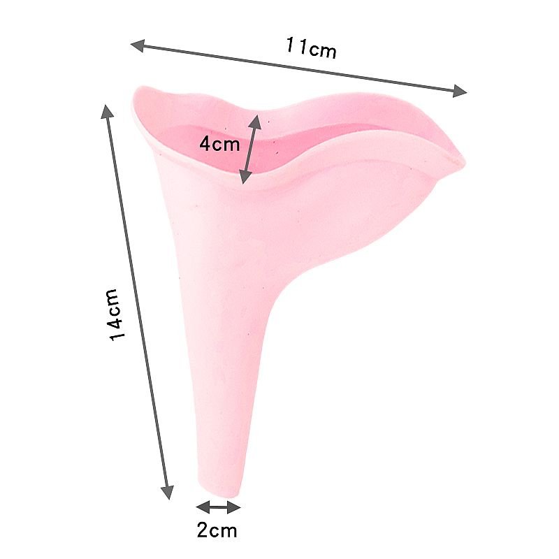 Funil Urinário de Silicone - Roxo