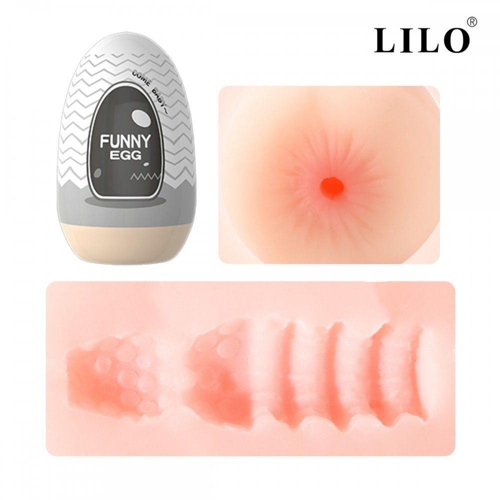 Funny Egg Masturbador Cyberskin Vipmix