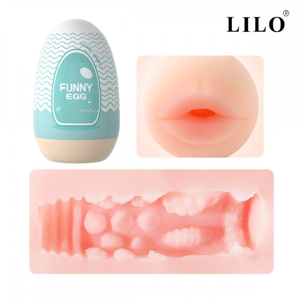 Funny Egg Masturbador Cyberskin Vipmix