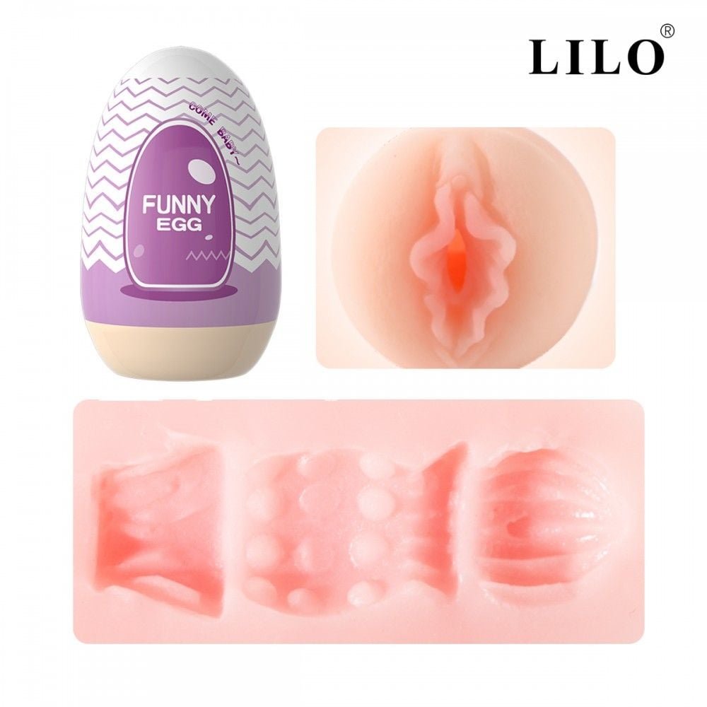 Funny Egg Masturbador Cyberskin Vipmix