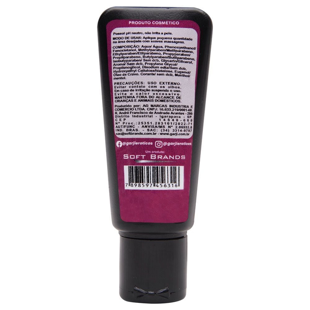 Futebol Haja Coração Excitante Feminino 15ml Garji