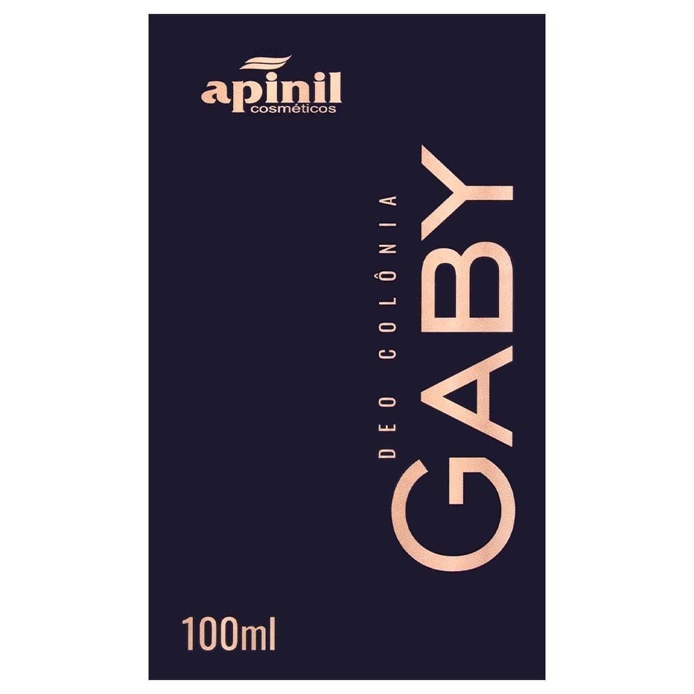 Gaby Deo Colônia Feminina 100ml Apinil