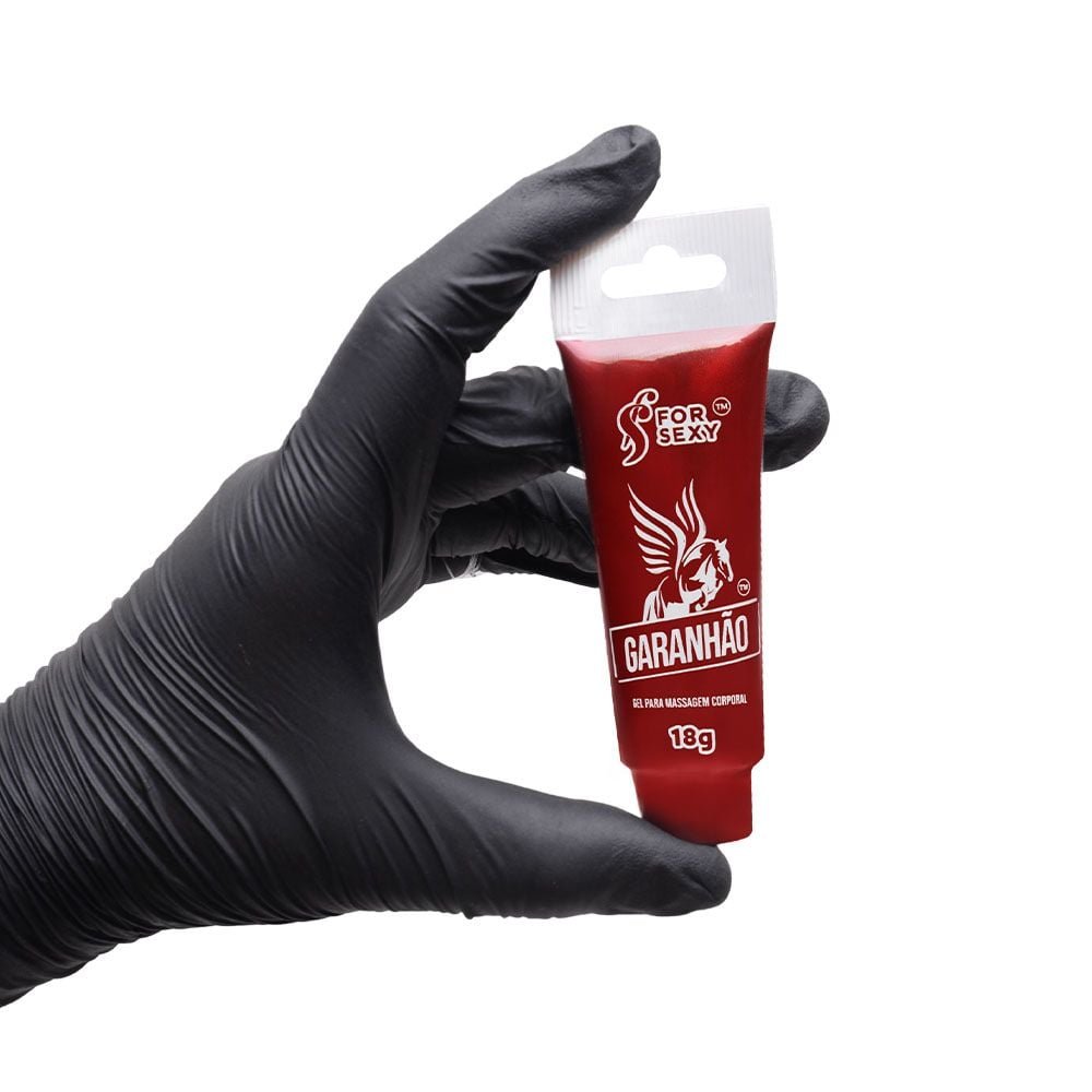 Garanhão Gel Masculino Dilata E Vibra 18g For Sexy