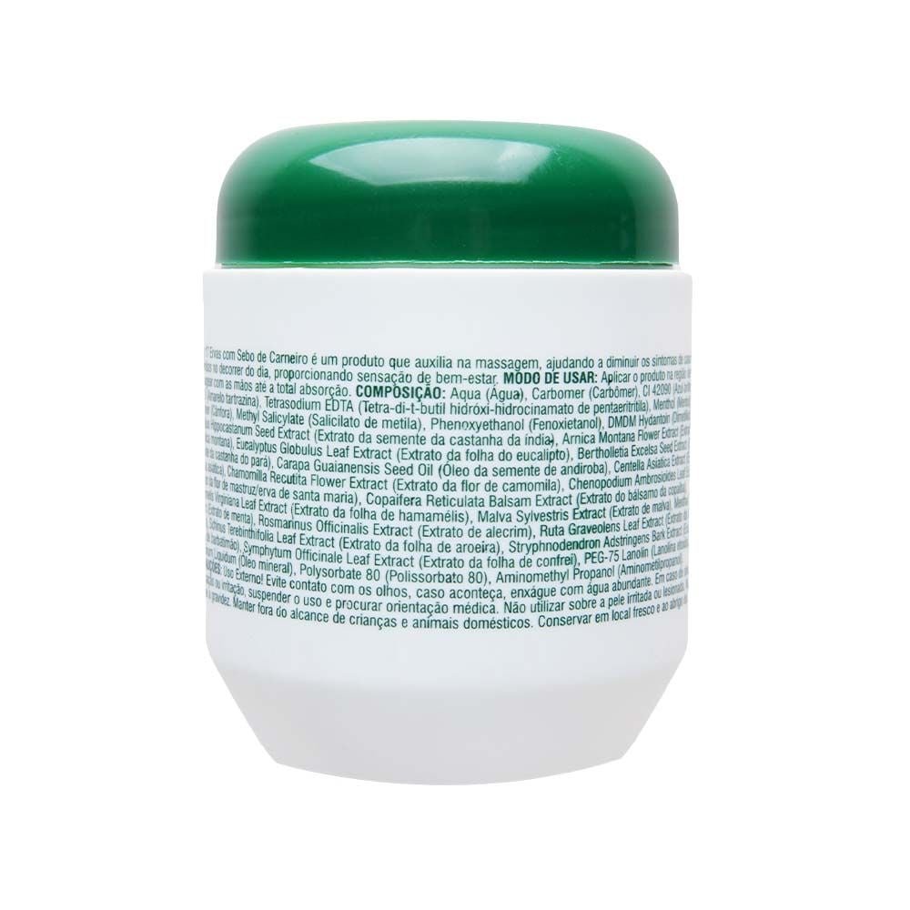 Gel 17 Ervas Com Sebo De Carneiro 250g Apinil