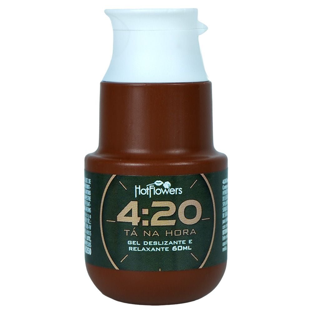 Gel 4:20 Deslizante E Relaxante 60ml Hot Flowers