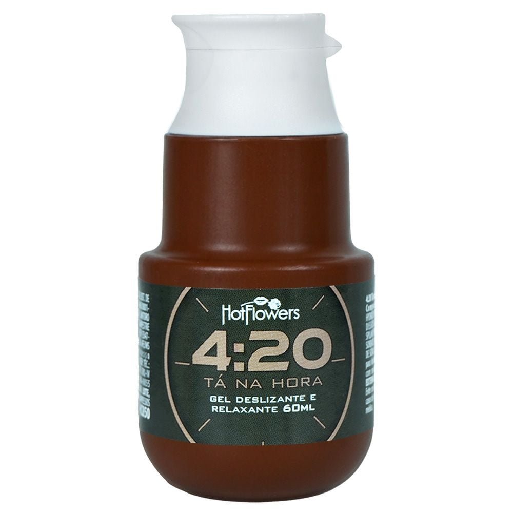 Gel 4:20 Deslizante E Relaxante 60ml Hot Flowers
