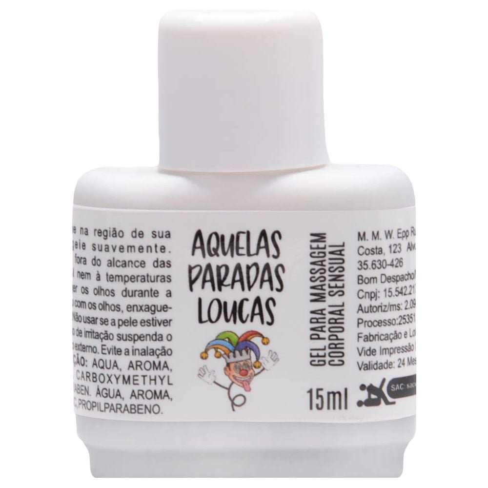 Gel Aquelas Paradas Loucas Tatoo 15ml Segred Love