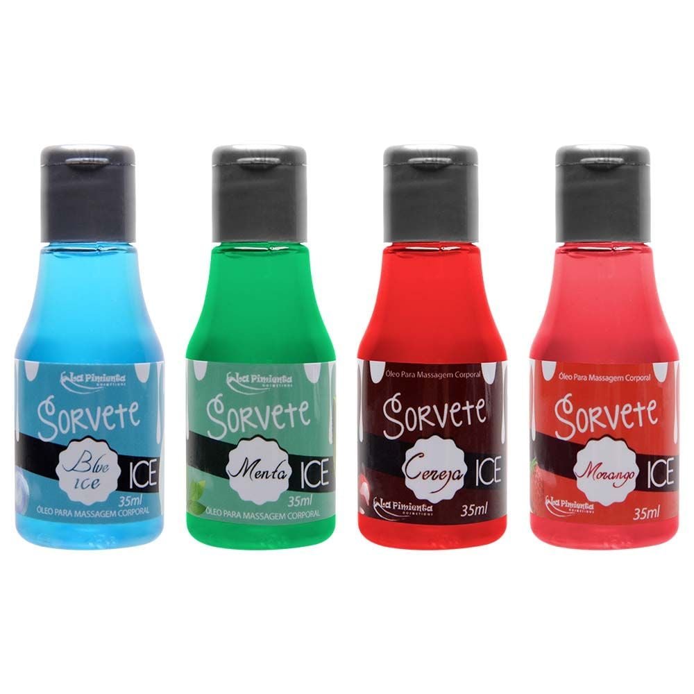 Gel Beijável Sorvete Ice 35ml La Pimienta