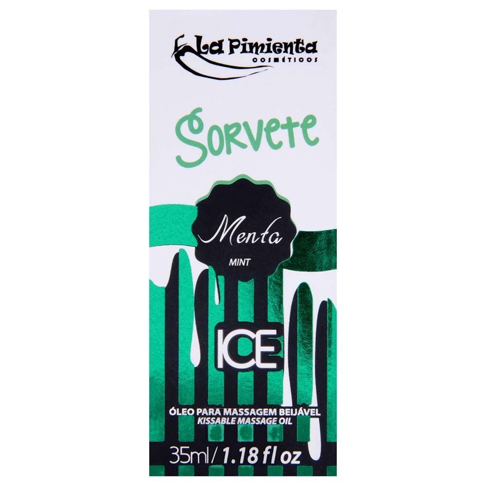 Gel Beijável Sorvete Ice 35ml La Pimienta