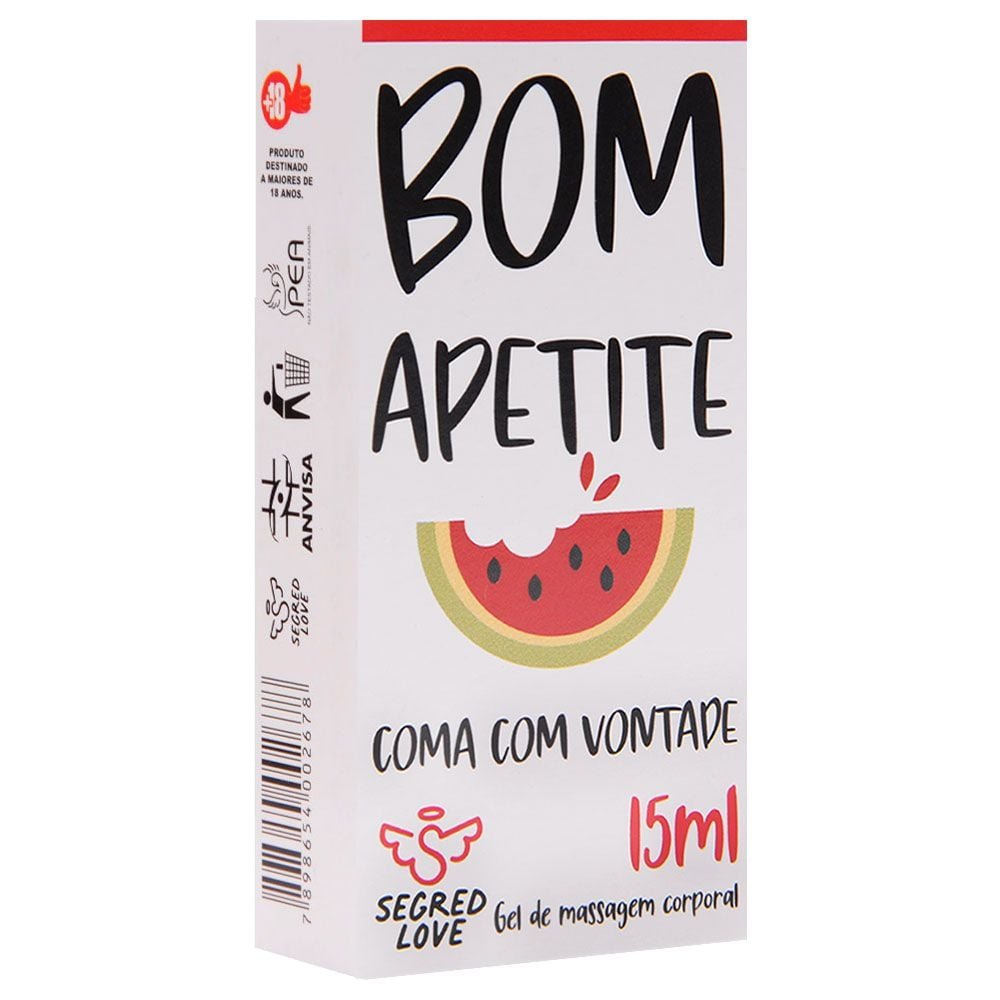 Gel Bom Apetite Tatoo 15ml Segred Love