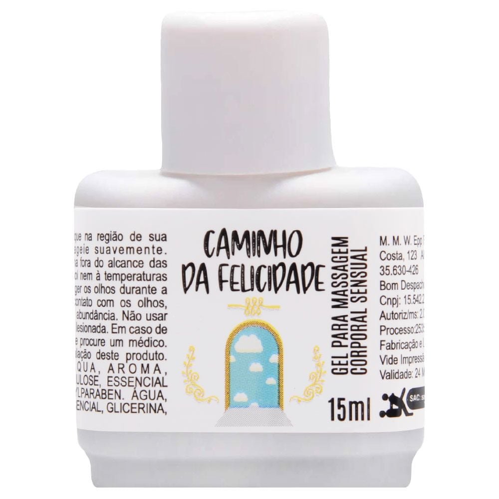 Gel Caminho Da Felicidade Tatoo 15ml Segred Love