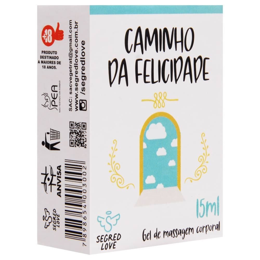 Gel Caminho Da Felicidade Tatoo 15ml Segred Love