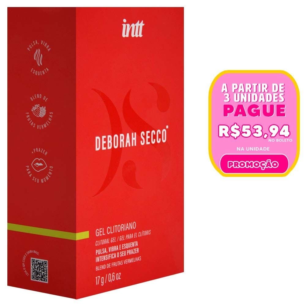 Gel Clitoriano Intt E Deborah Secco 17g Intt