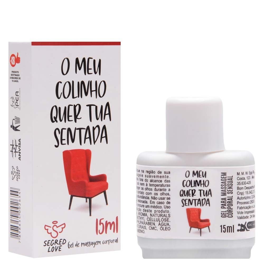 Gel Colinho Quer Tua Sentada Tatoo 15ml Segred Love