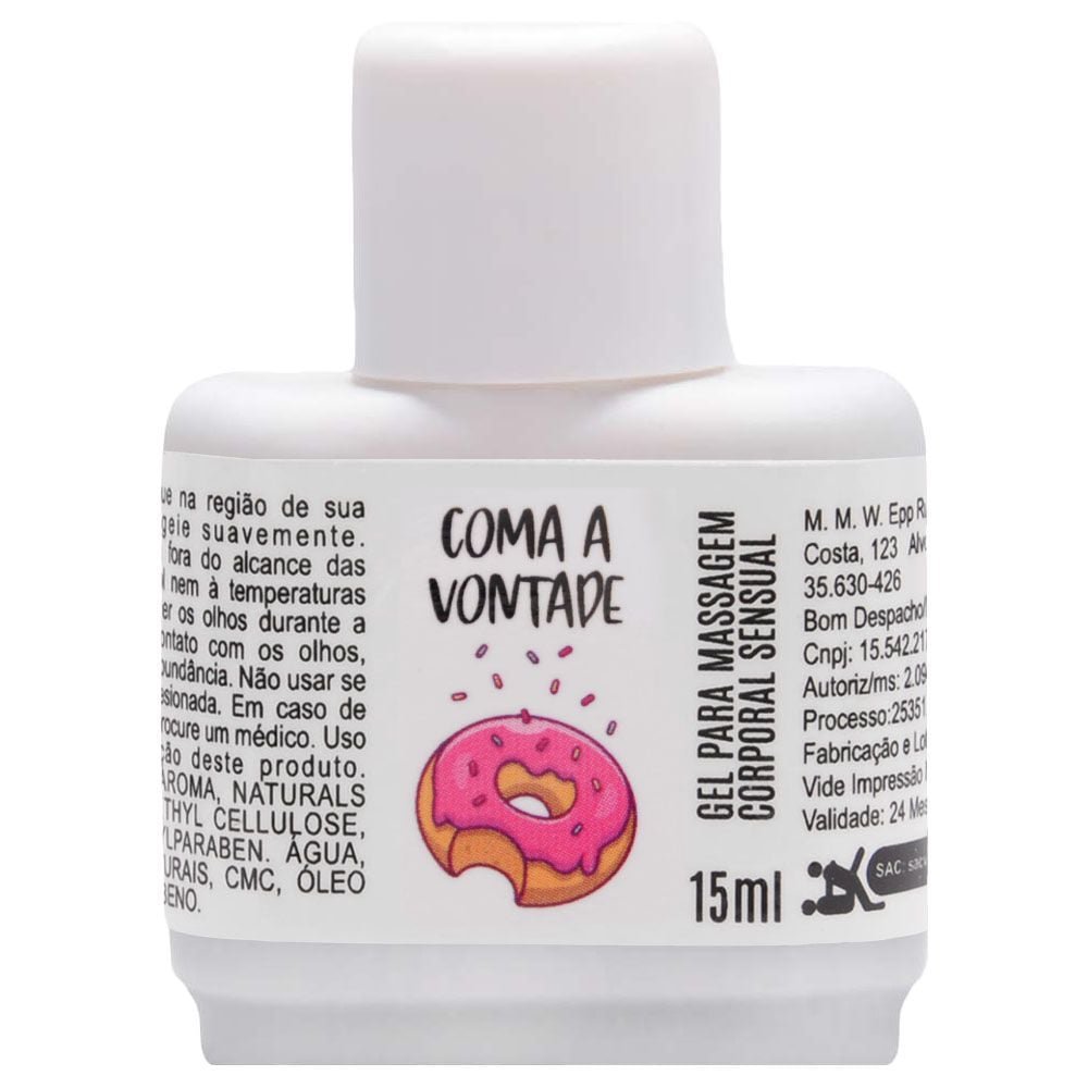 Gel Coma A Vontade Tatoo 15ml Segred Love