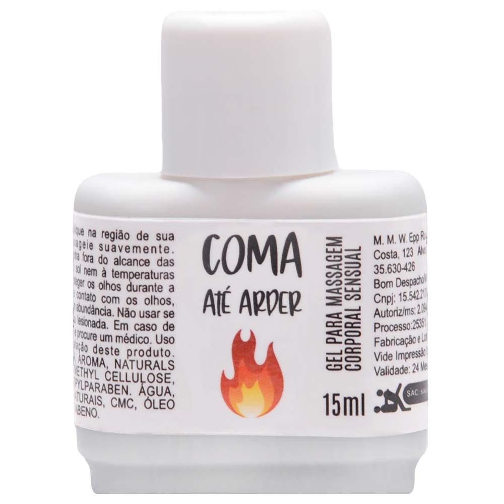 Gel Coma Até Arder Tatoo 15ml Segred Love