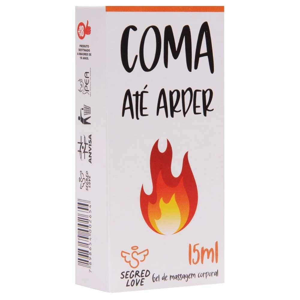Gel Coma Até Arder Tatoo 15ml Segred Love