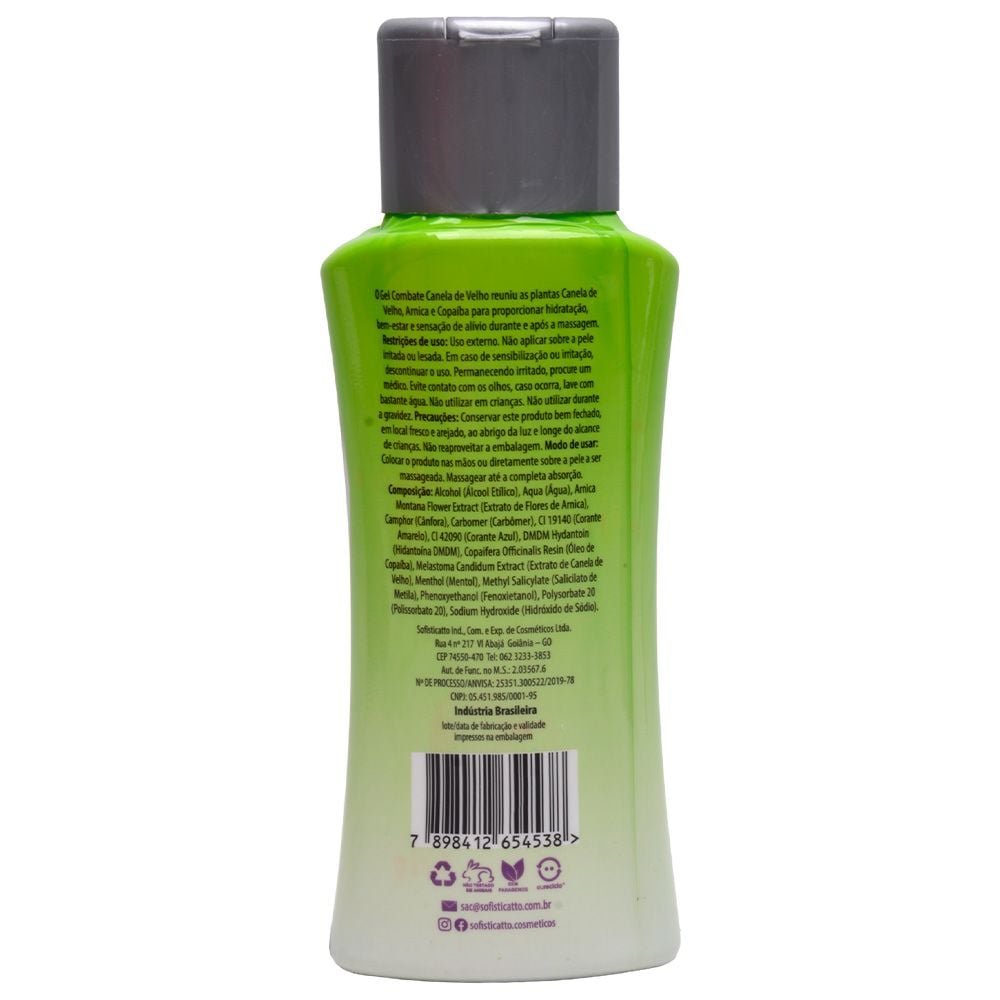 Gel Combate Canela De Velho 200g Sofisticatto