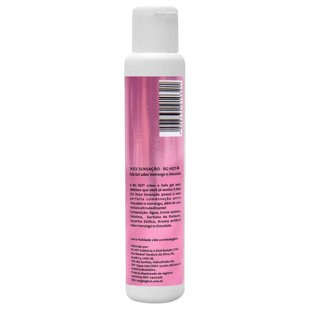 Gel Deslizante Beijável 45g Banho De Gata