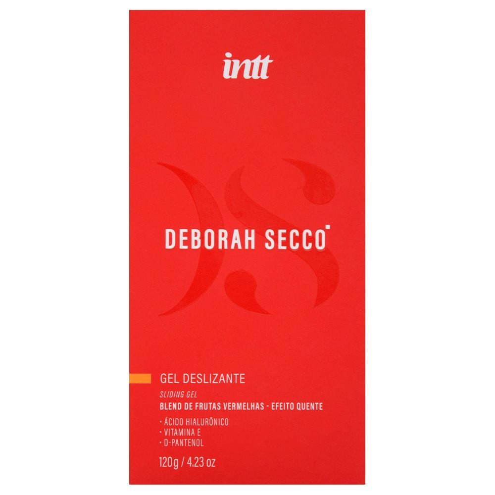 Gel Deslizante Lubrificante Deborah Secco 120g Intt