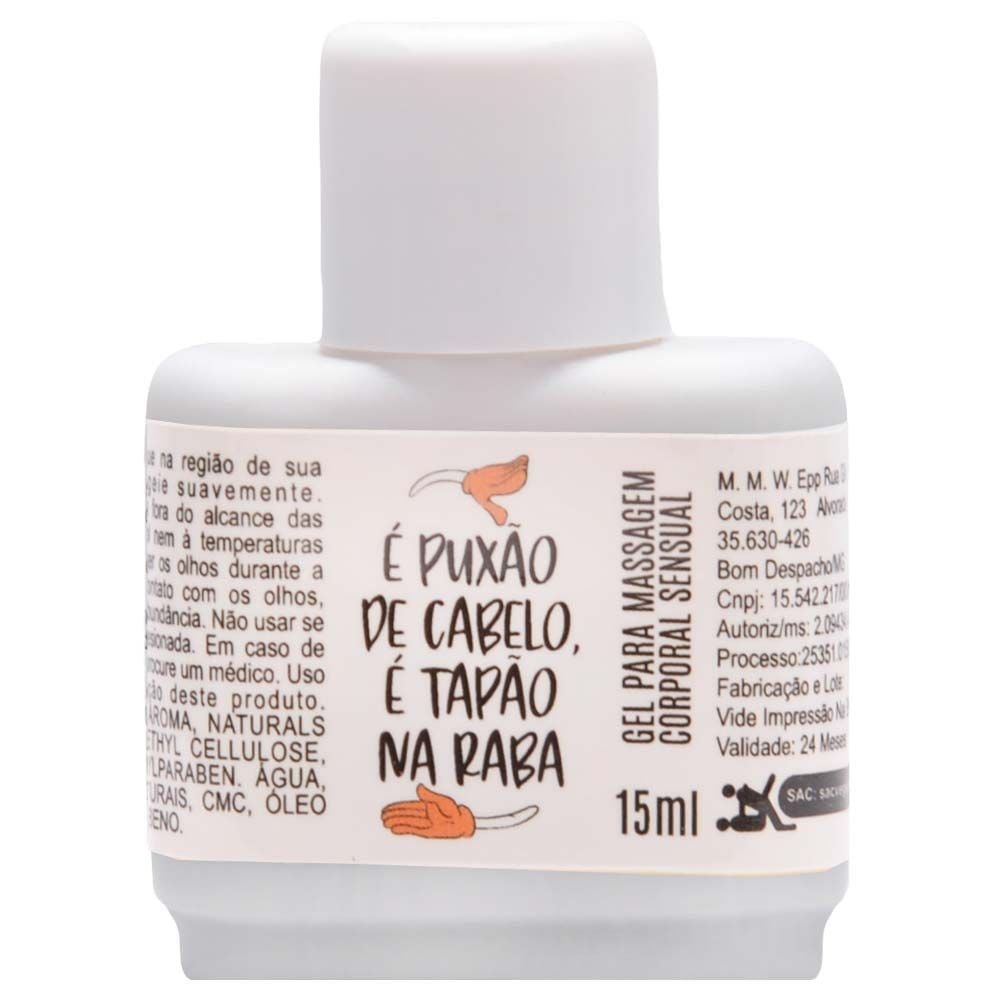 Gel é Puxão De Cabelo Tatoo 15ml Segred Love