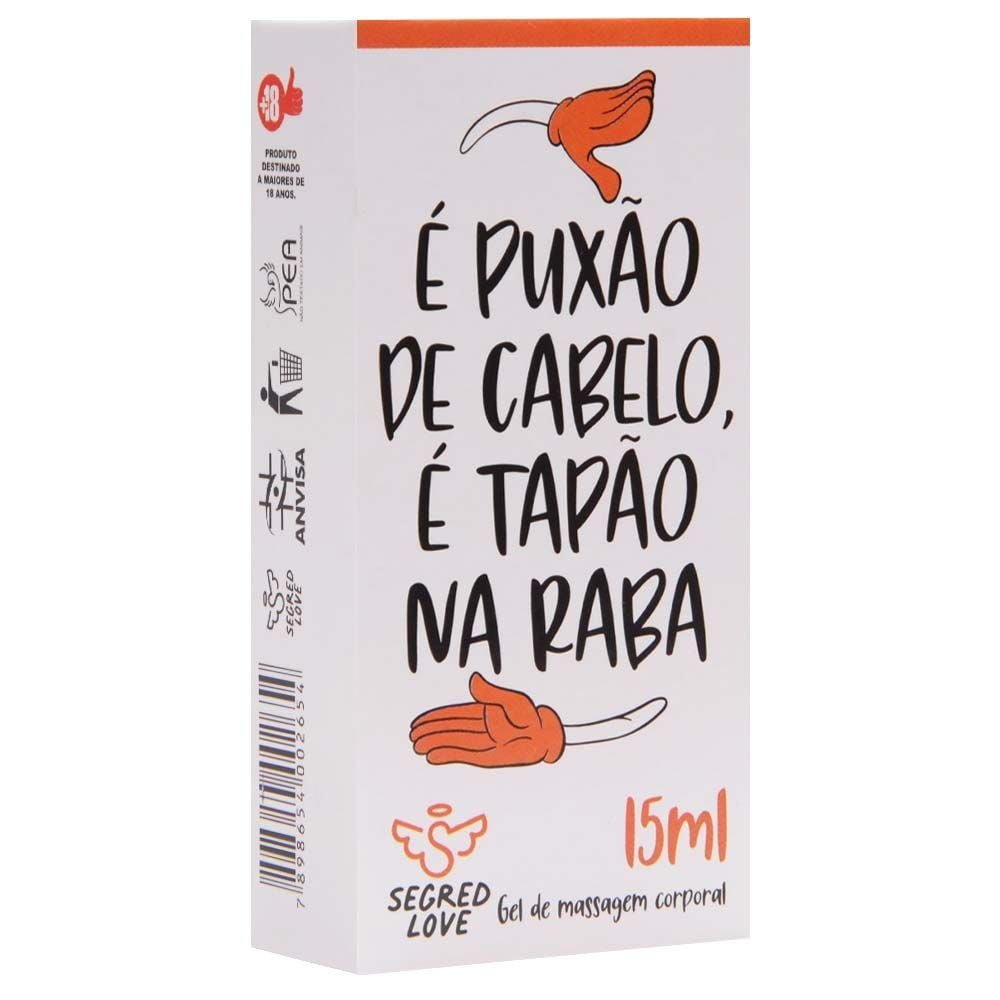 Gel é Puxão De Cabelo Tatoo 15ml Segred Love