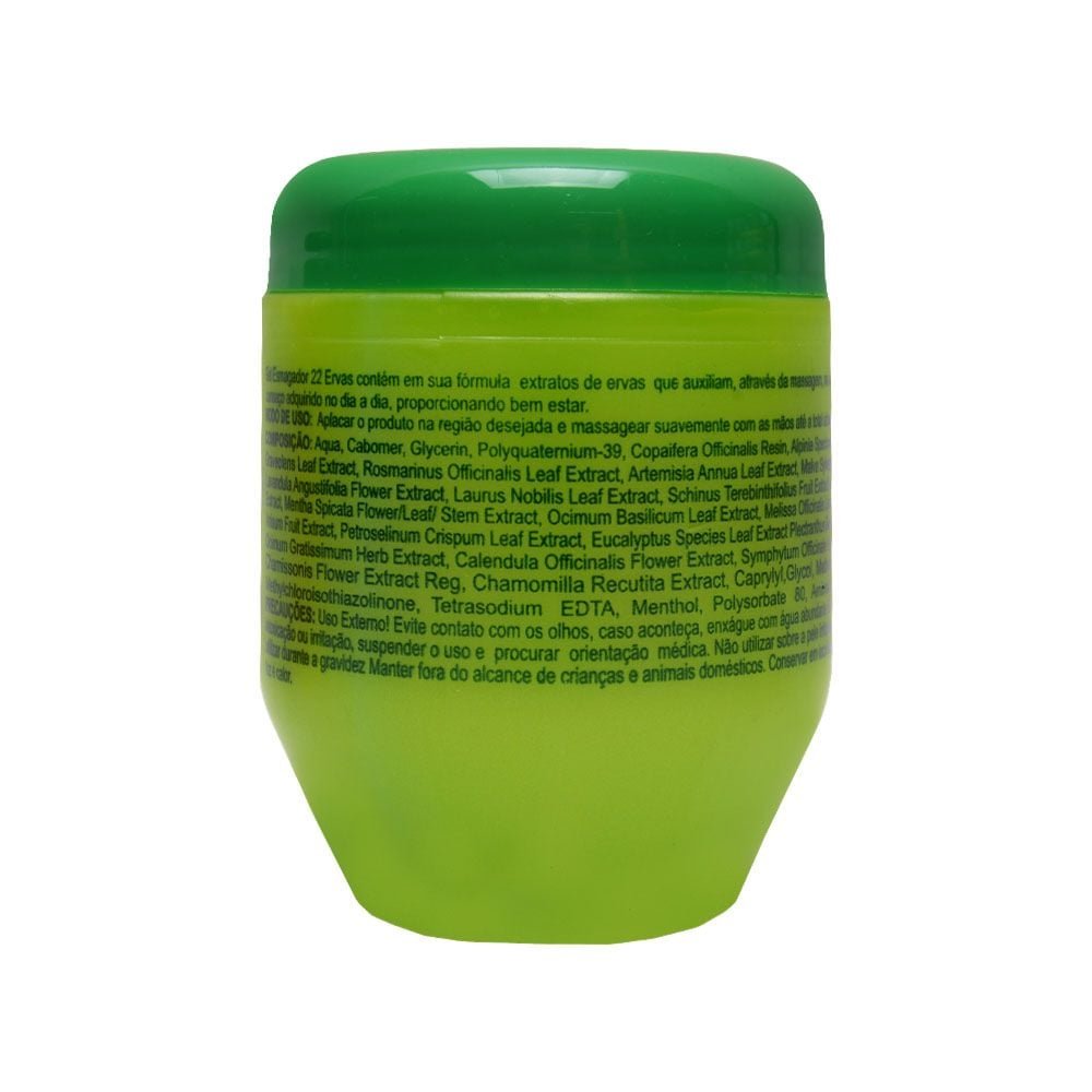 Gel Esmagador 22 Ervas 250g Apinil