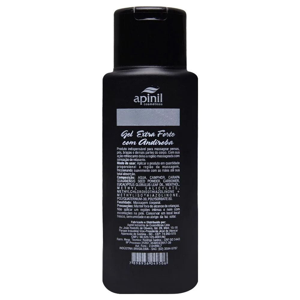 Gel Extra Forte Com Andiroba 190g Apinil