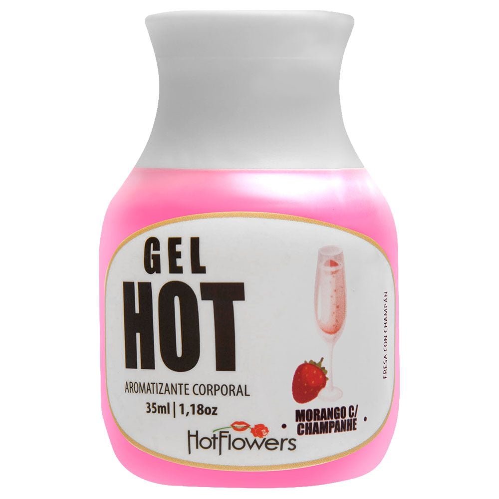 Gel Hot Aromatizante 35ml Hot Flowers